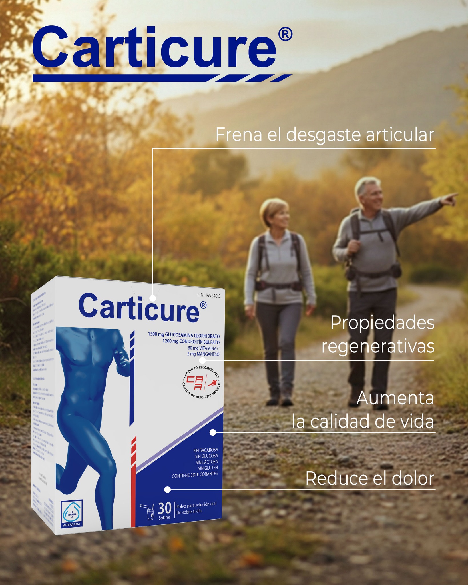 Para frenar el desgaste articular y ayudar a reducir el dolor, Carticure es tu aliado!

Disponible en www.arafarmashop.com

#carticure #articulaciones #artrosis #arafarma #arafarmacontigo #deporte  #dolorarticular #dolorarticulaciones
